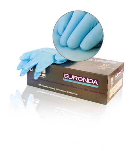 Перчатки полностью текстурирированые Touch Euronda